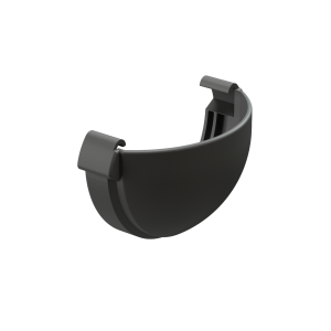 Заглушка желоба Дёке Lux графит